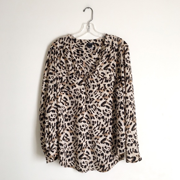 torrid Tops - Torrid | Classic Leopard Tunic Blouse